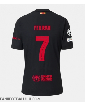 Barcelona Ferran Torres #7 Tricou Fotbal Replică 2024-25 Barbati Deplasare